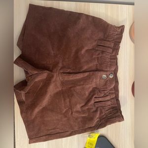 corduroy shorts